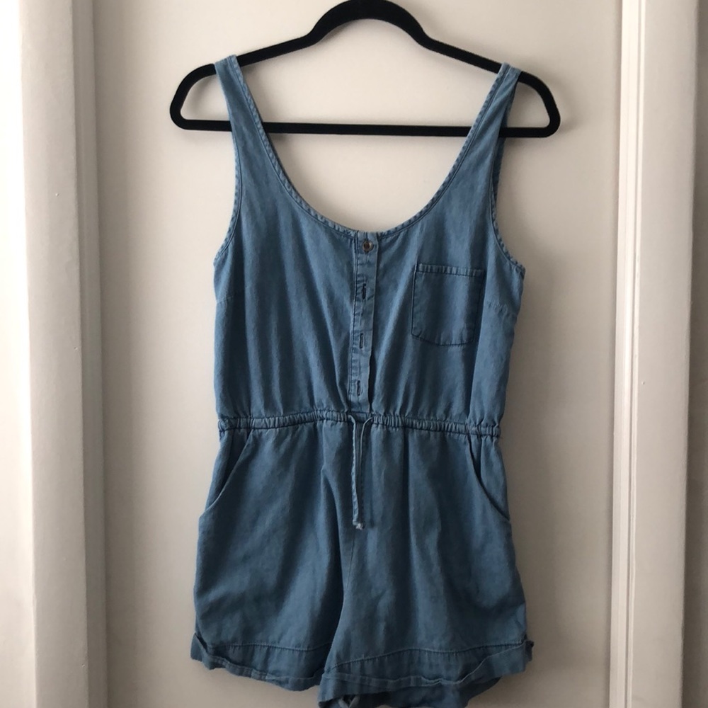 Light jean Romper
